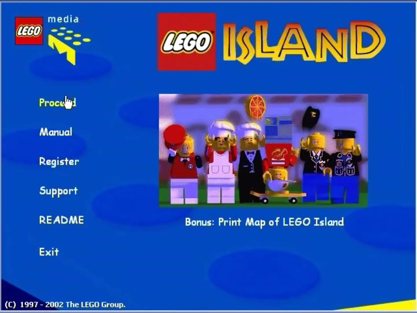 LEGO Island Game Cover