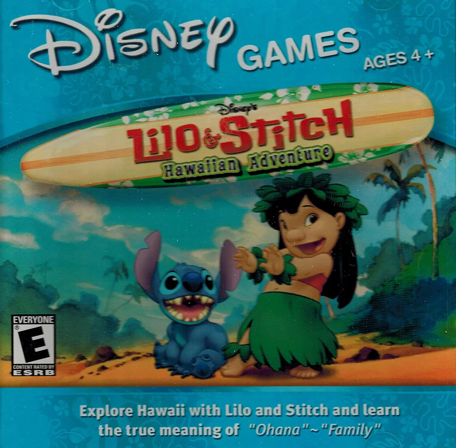 Lilo & Stitch Hawaiian Adventure Game Cover