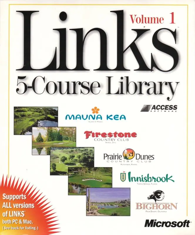 Links: 5-Course Library - Volume 1 Game Cover