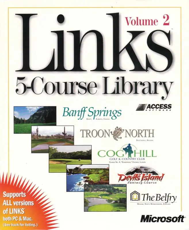 Links: 5-Course Library - Volume 2 Game Cover