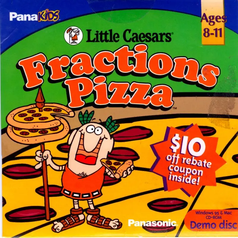 Little Caesars Fractions Pizza Game Cover
