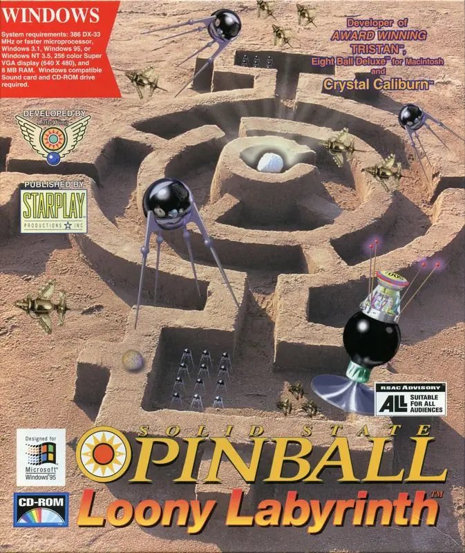 Loony Labyrinth Game Cover