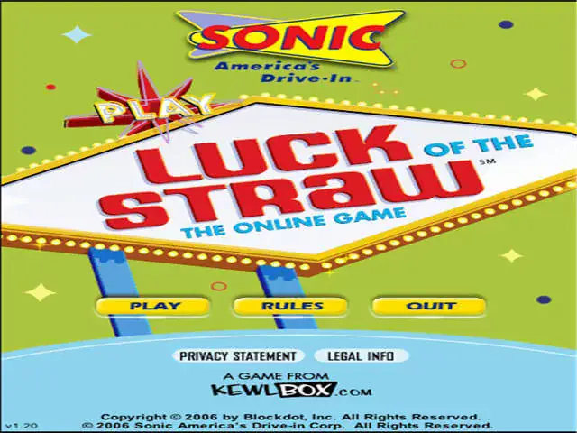 Luck of the Straw Game Cover
