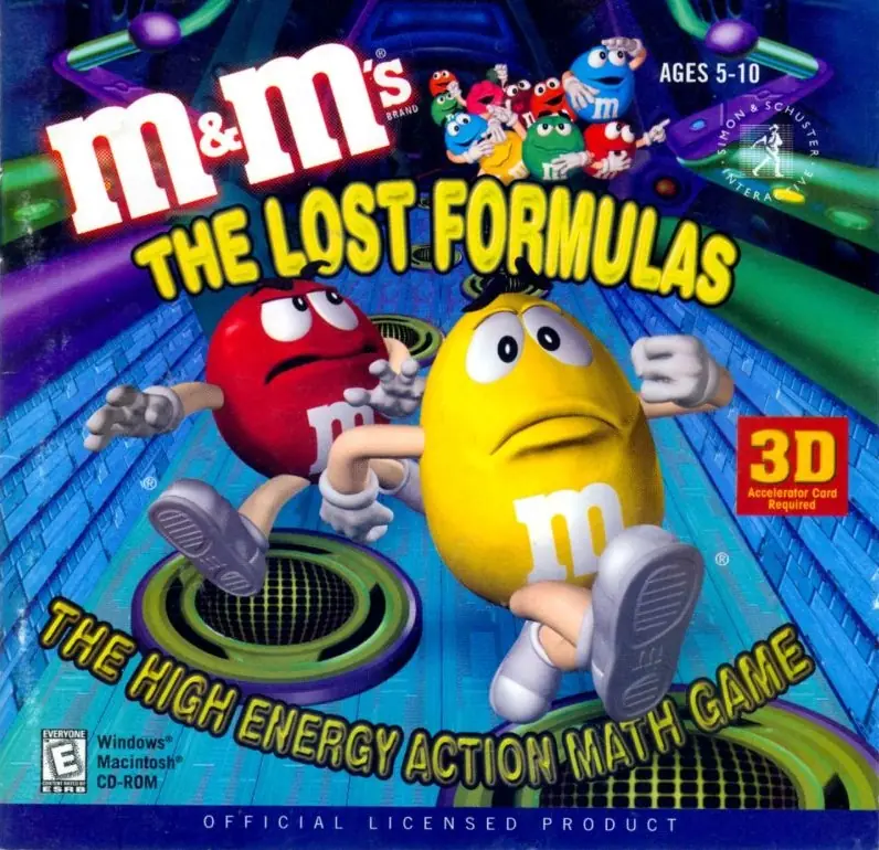 M&M's The Lost Formulas Game Cover