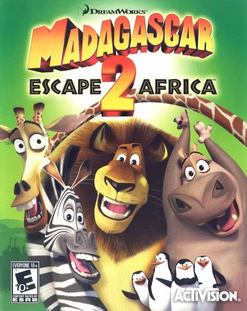 Madagascar: Escape 2 Africa Game Cover