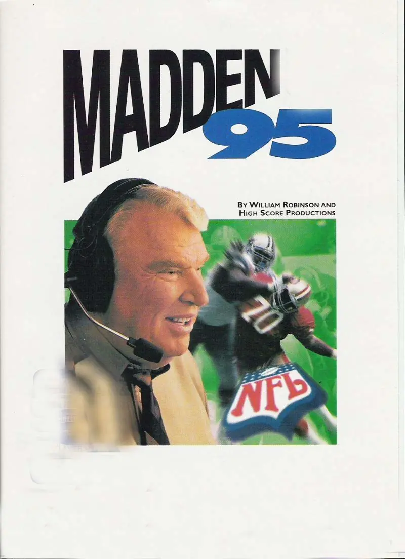 Madden NFL 95 Game Cover