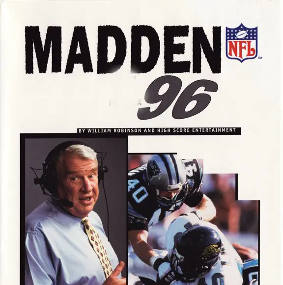Madden NFL 96 Game Cover