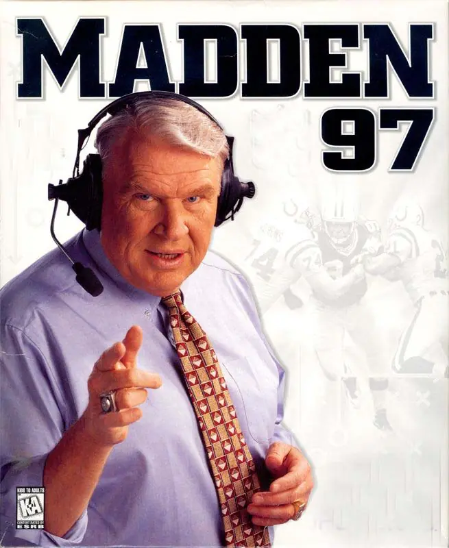 Madden NFL 97 Game Cover