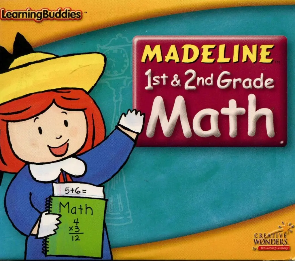 Madeline 1st and 2nd Grade Math Game Cover