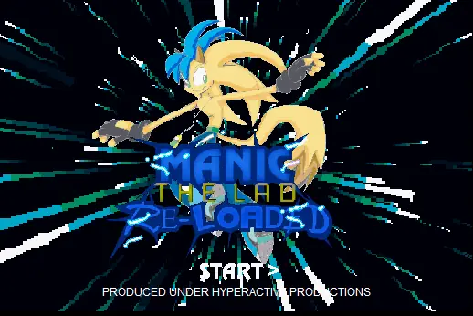 Manic the Lad: Reloaded Game Cover