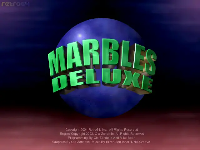 Marbles Deluxe Game Cover