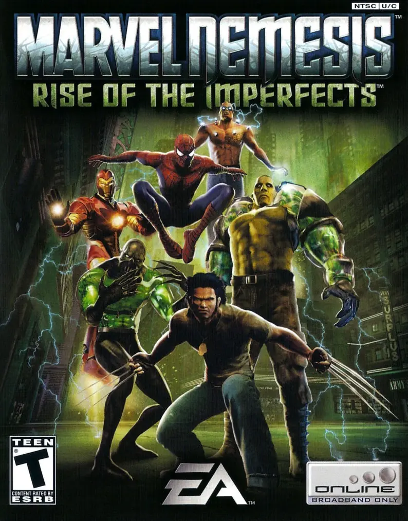 Marvel Nemesis: Rise of the Imperfects Game Cover