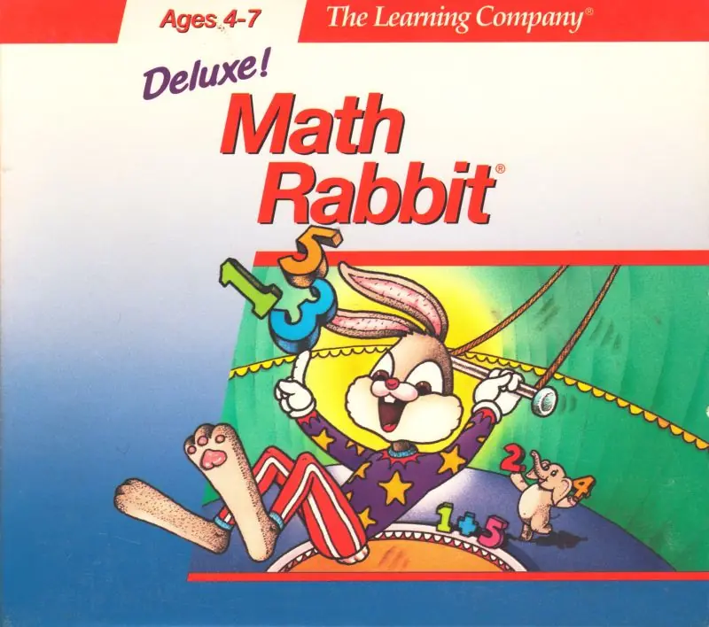 Math Rabbit Deluxe Game Cover