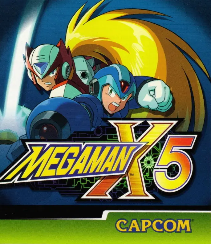 Mega Man X5 Game Cover