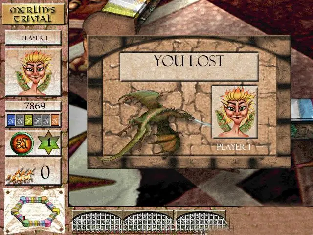 Merlin's Trivial Game Cover