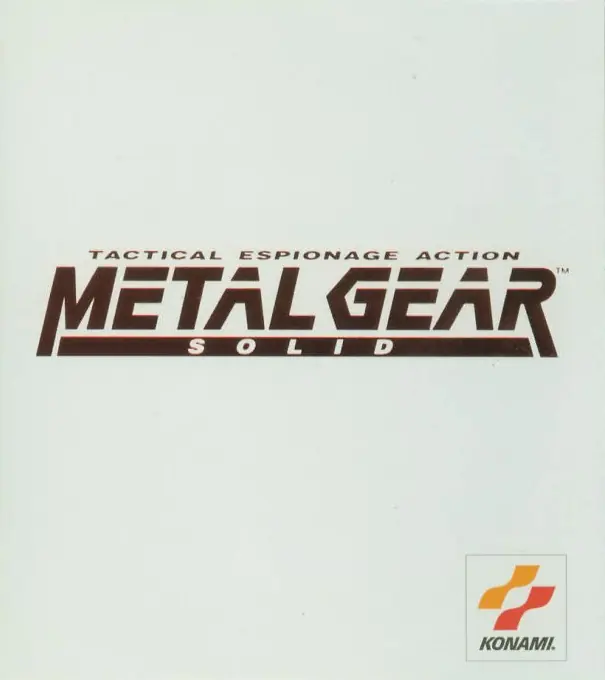 Metal Gear Solid Game Cover