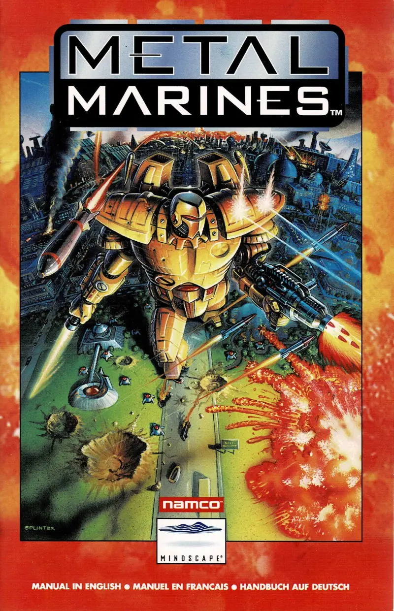 Metal Marines Game Cover