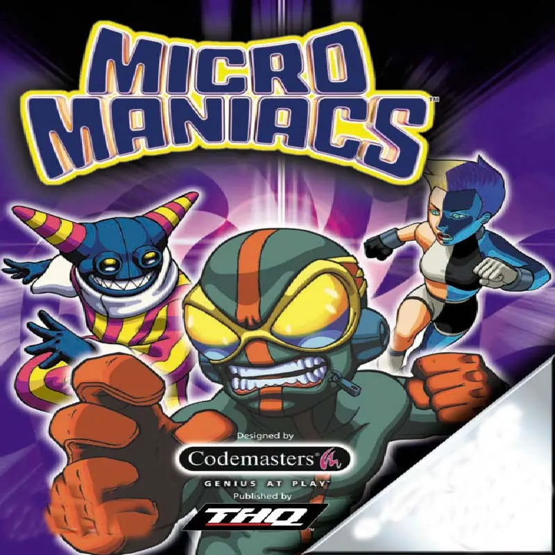 Micro Maniacs Game Cover