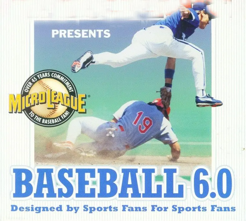 MicroLeague Baseball 6.0 Game Cover