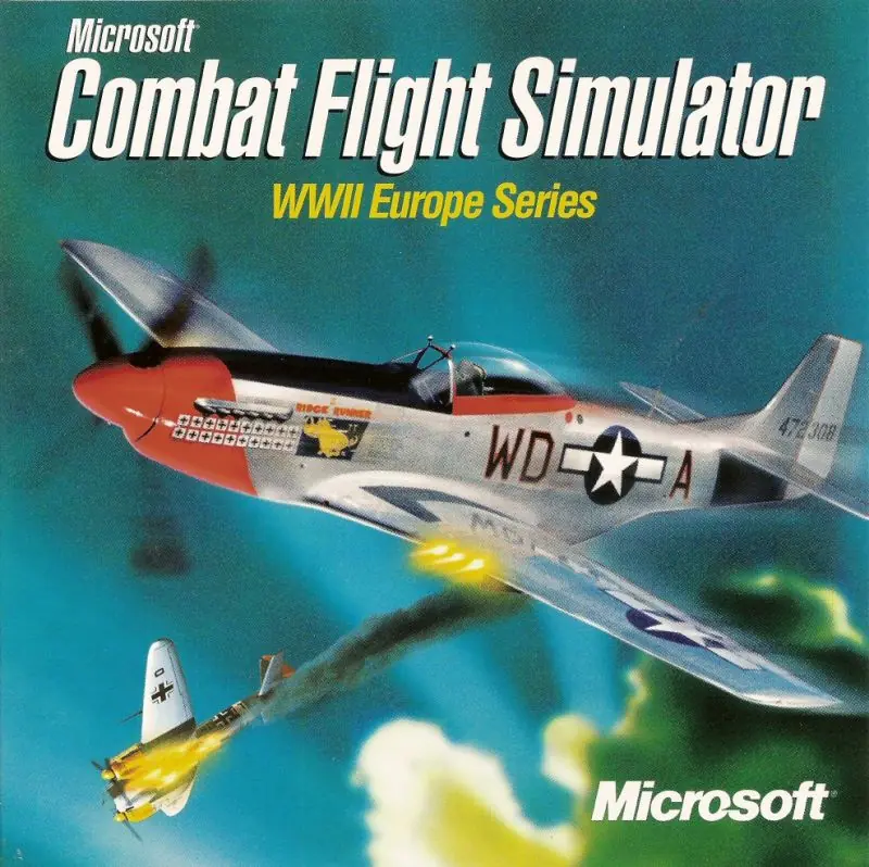 Microsoft Combat Flight Simulator: WWII Europe Series Game Cover