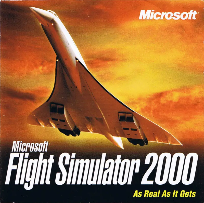 Microsoft Flight Simulator 2000 Game Cover