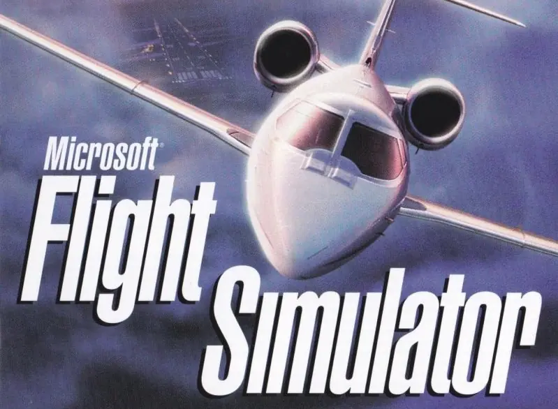Microsoft Flight Simulator for Windows 95 Game Cover