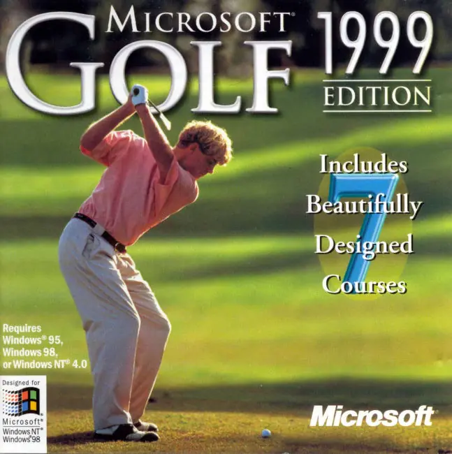 Microsoft Golf 1999 Edition Game Cover