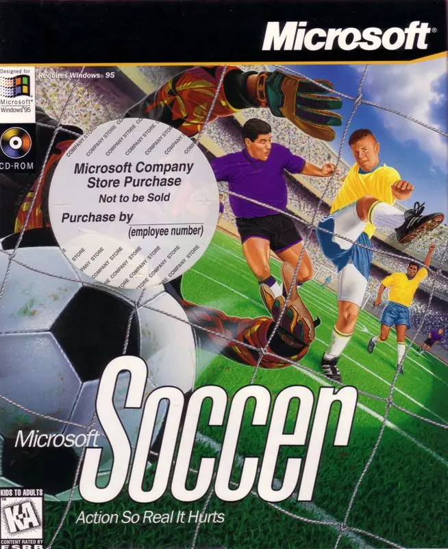 Microsoft Soccer Game Cover