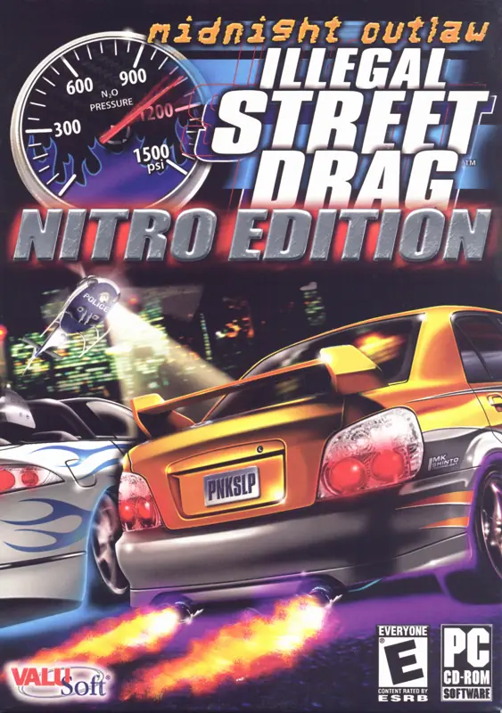Midnight Outlaw: Illegal Street Drag - Nitro Edition Game Cover