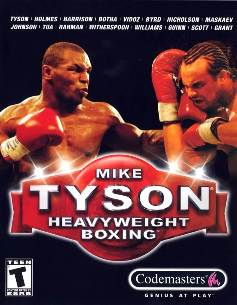 Mike Tyson Heavyweight Boxing Game Cover
