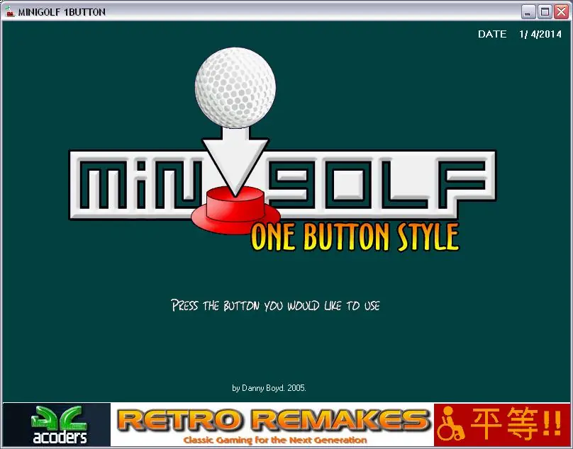Minigolf 1Shot Game Cover