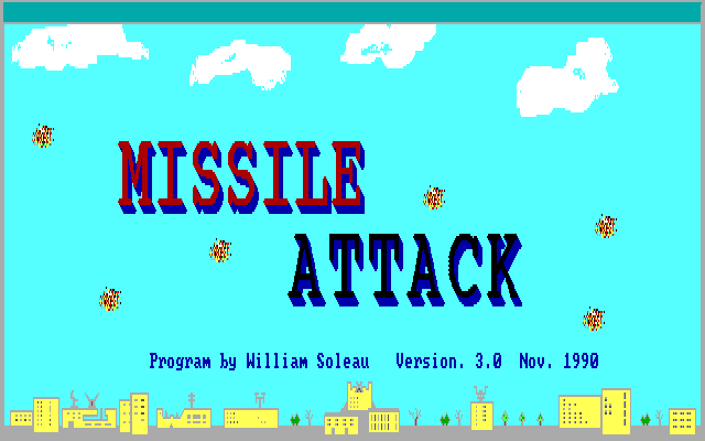 Missile Attack Game Cover