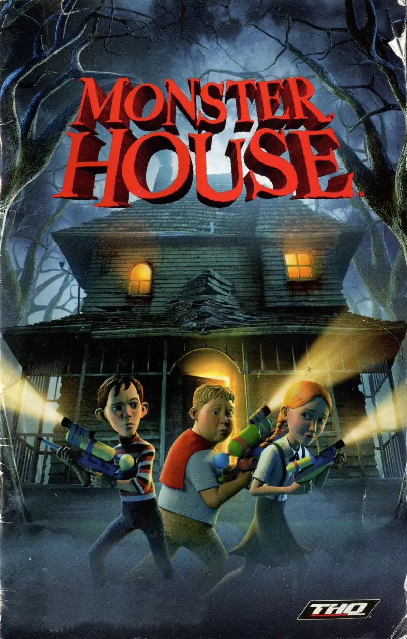 Monster House Game Cover