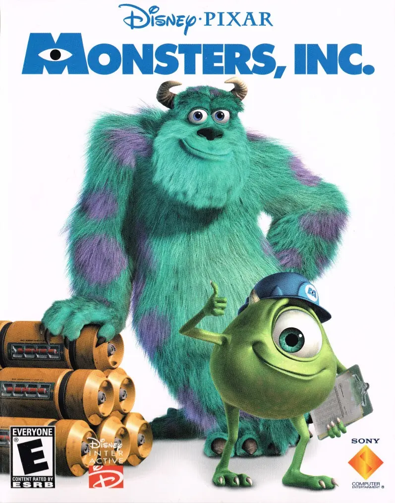 Monsters, Inc. Game Cover