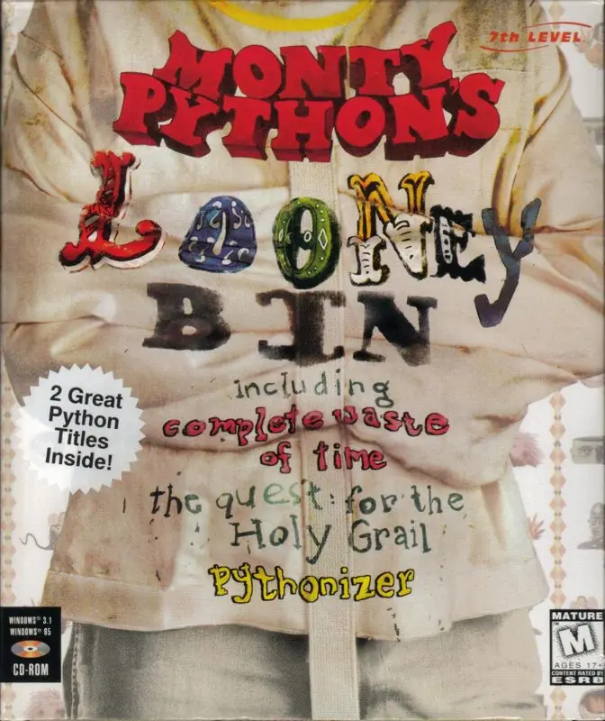 Monty Python's Looney Bin Game Cover