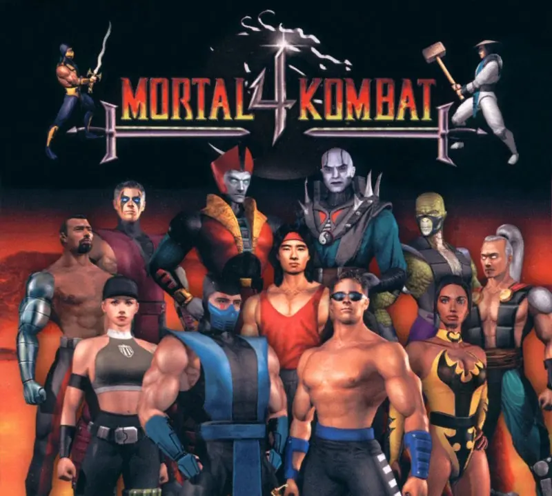 Mortal Kombat 4 Game Cover