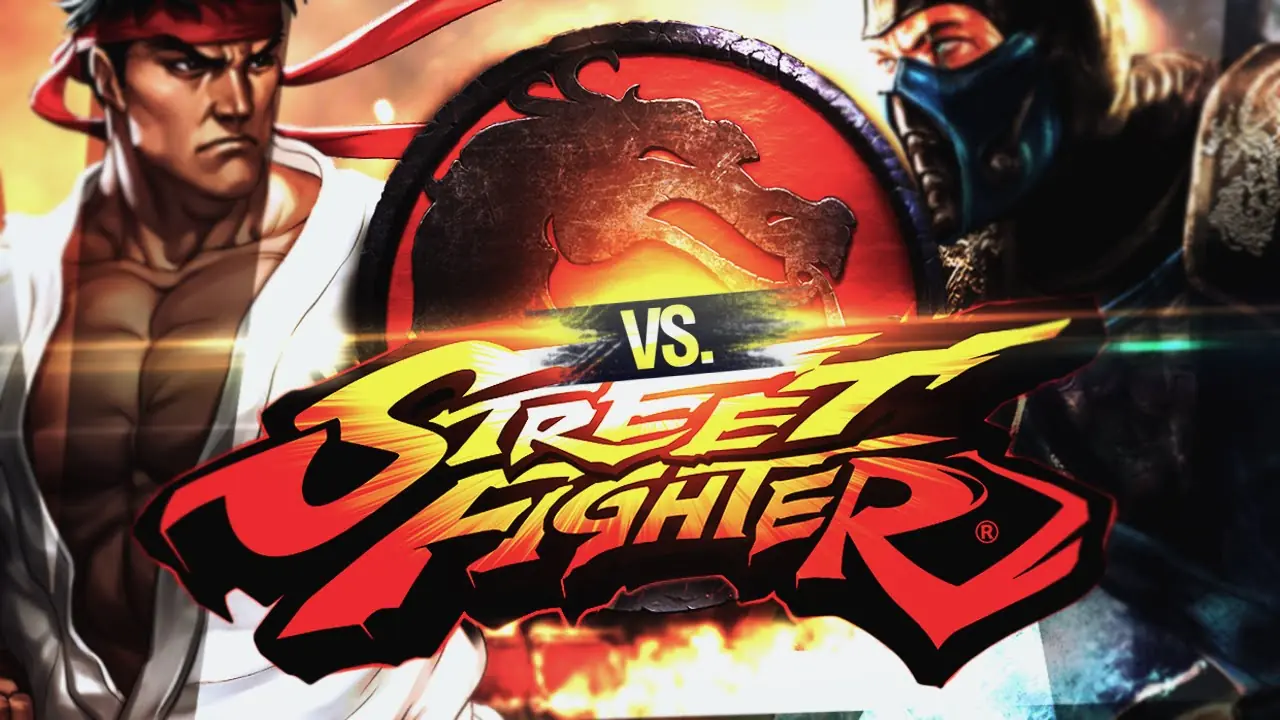 Mortal Kombat vs Street Fighter Game Cover