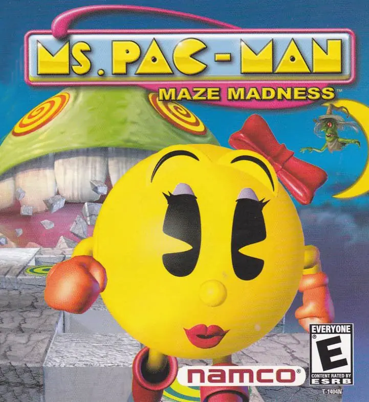 Ms. Pac-Man Maze Madness Game Cover