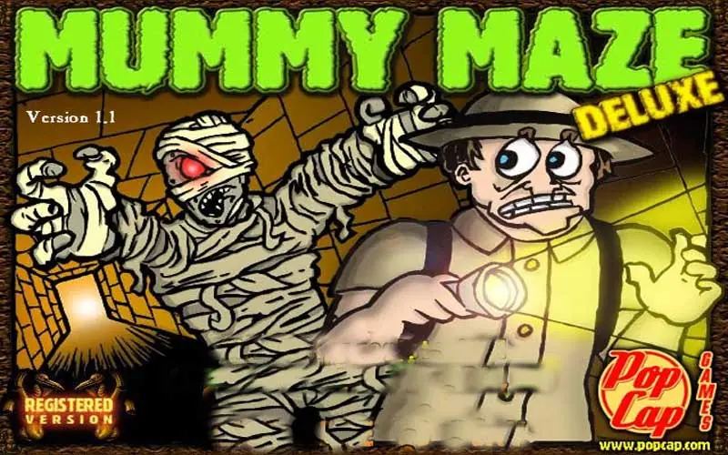 Mummy Maze Deluxe Game Cover