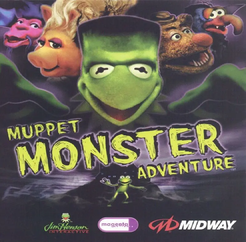 Muppet Monster Adventure Game Cover
