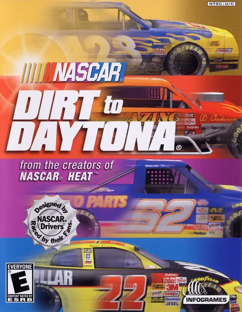 NASCAR: Dirt to Daytona Game Cover