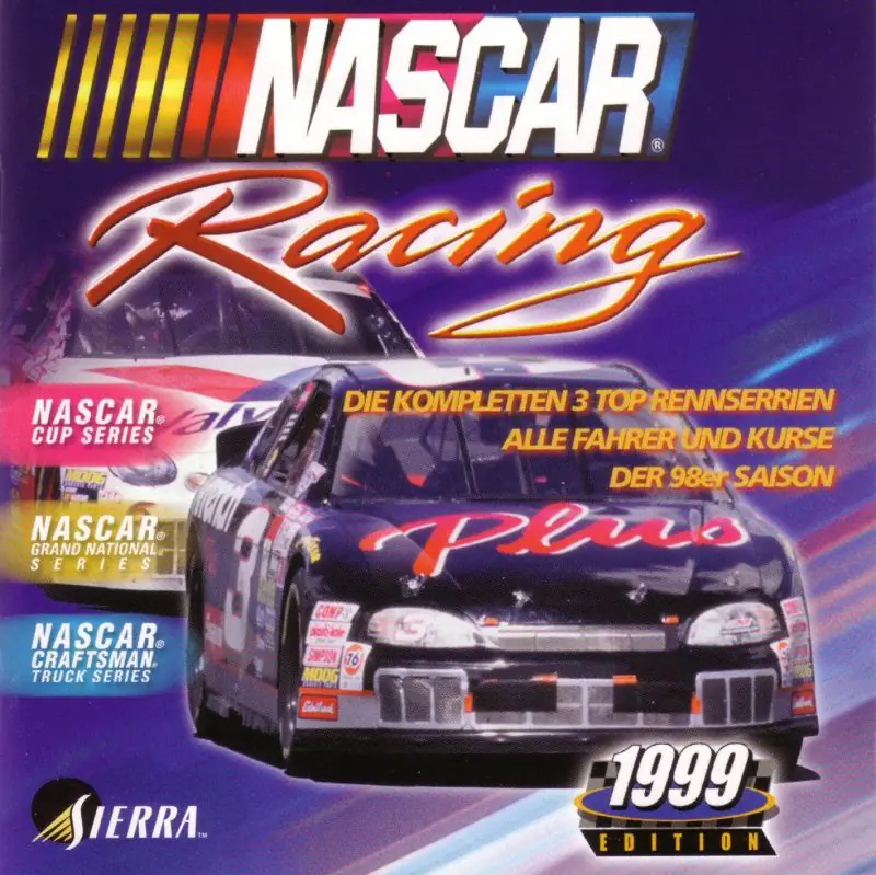 NASCAR Racing 1999 Edition Game Cover