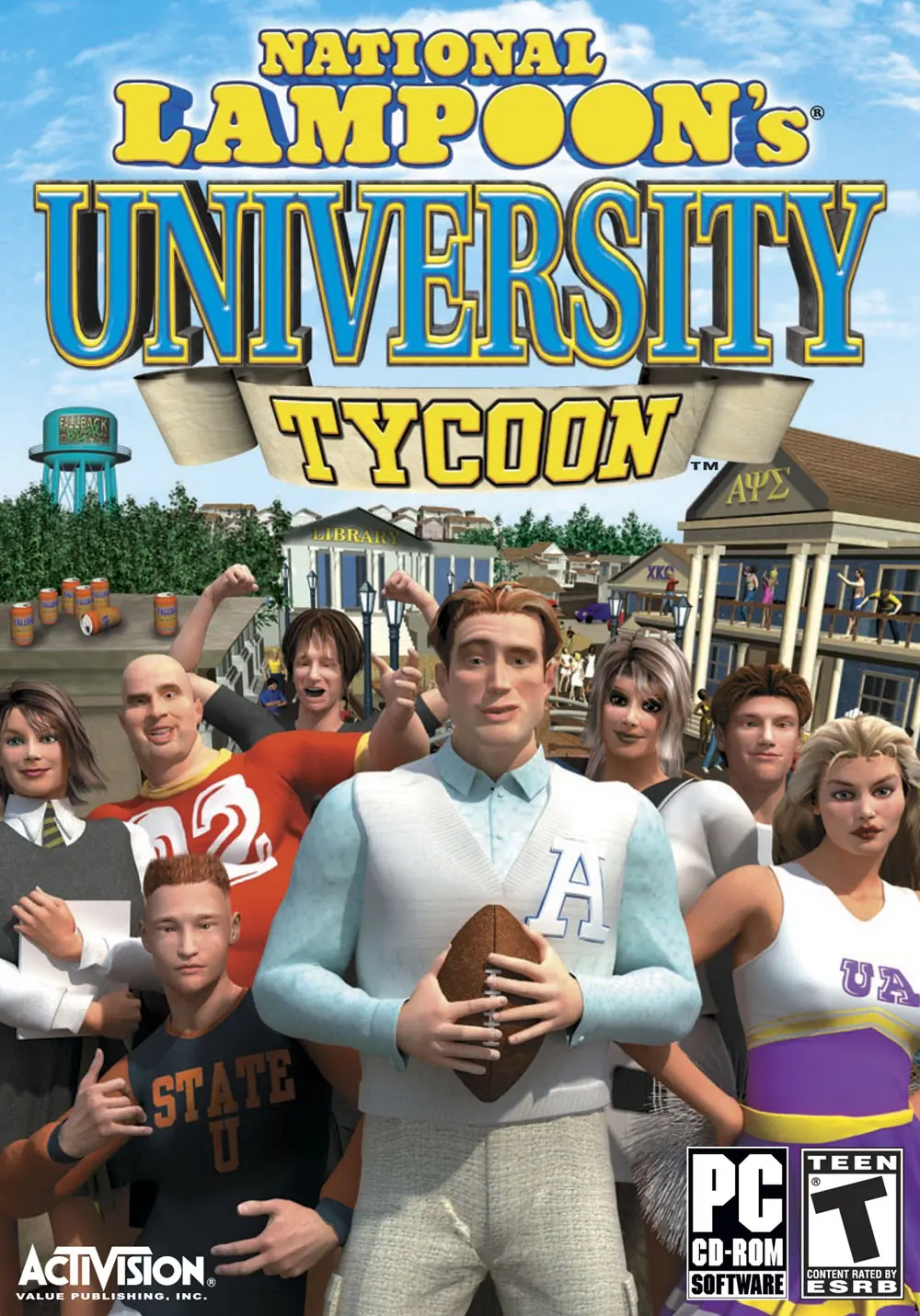 National Lampoon's University Tycoon Game Cover