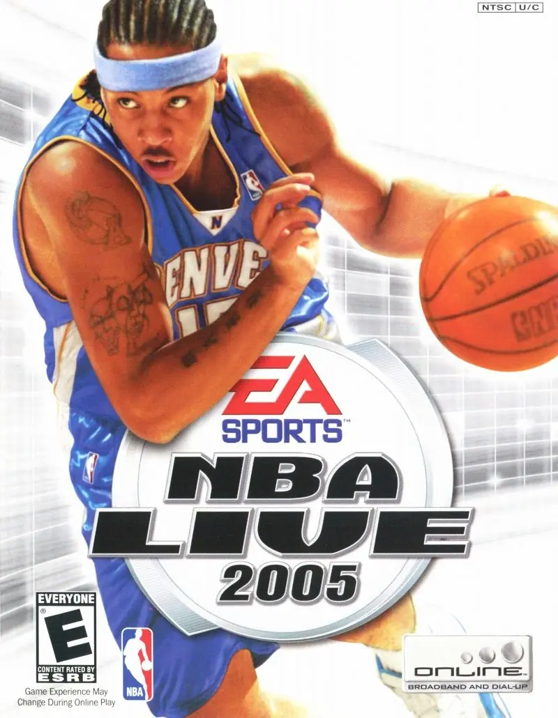 NBA Live 2005 Game Cover