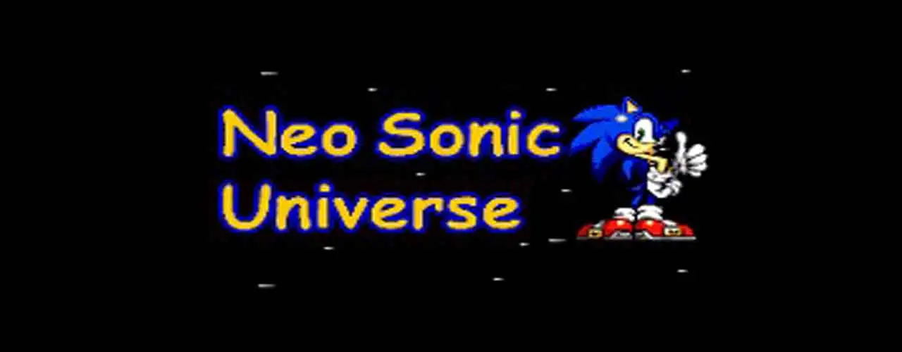 Neo Sonic Universe Game Cover