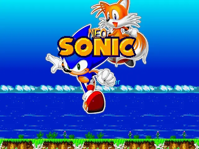 Neo Sonic Game Cover