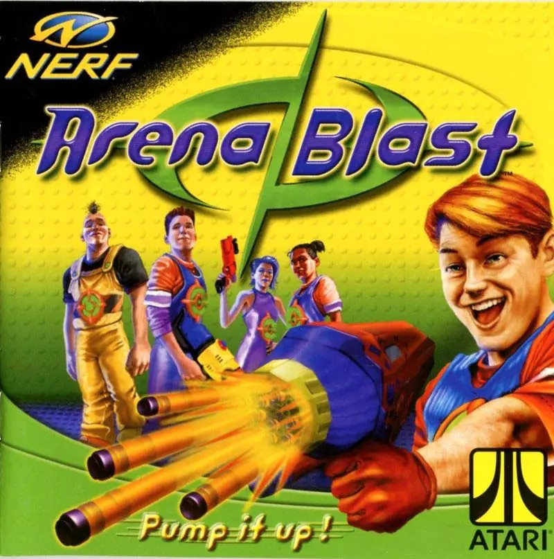 Nerf Arena Blast Game Cover