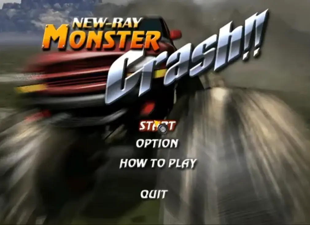 New-Ray Monster Crash Game Cover