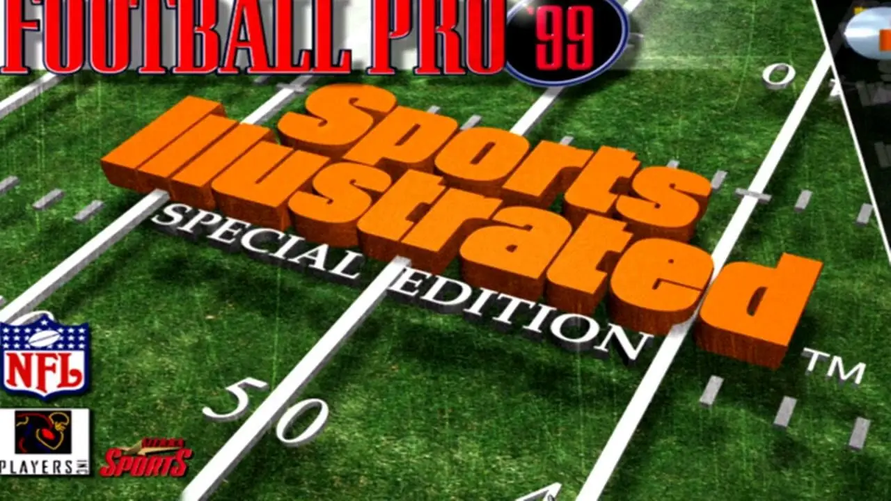 NFL Football Pro '99 - Sports Illustrated Game Cover