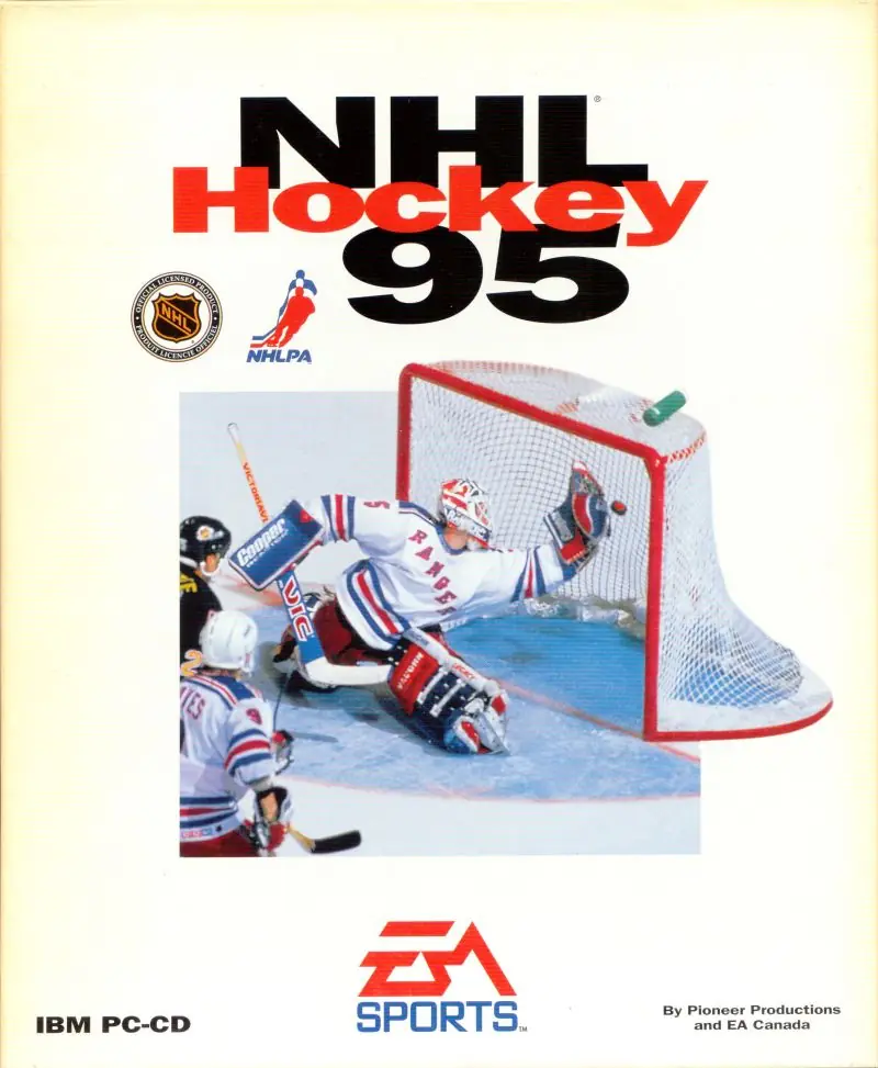NHL 95 Game Cover